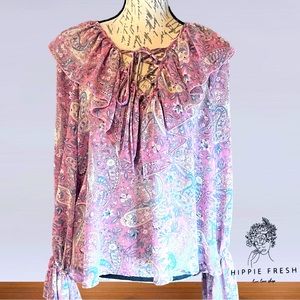 Show Me Your Mumu Elton Blouse Size M